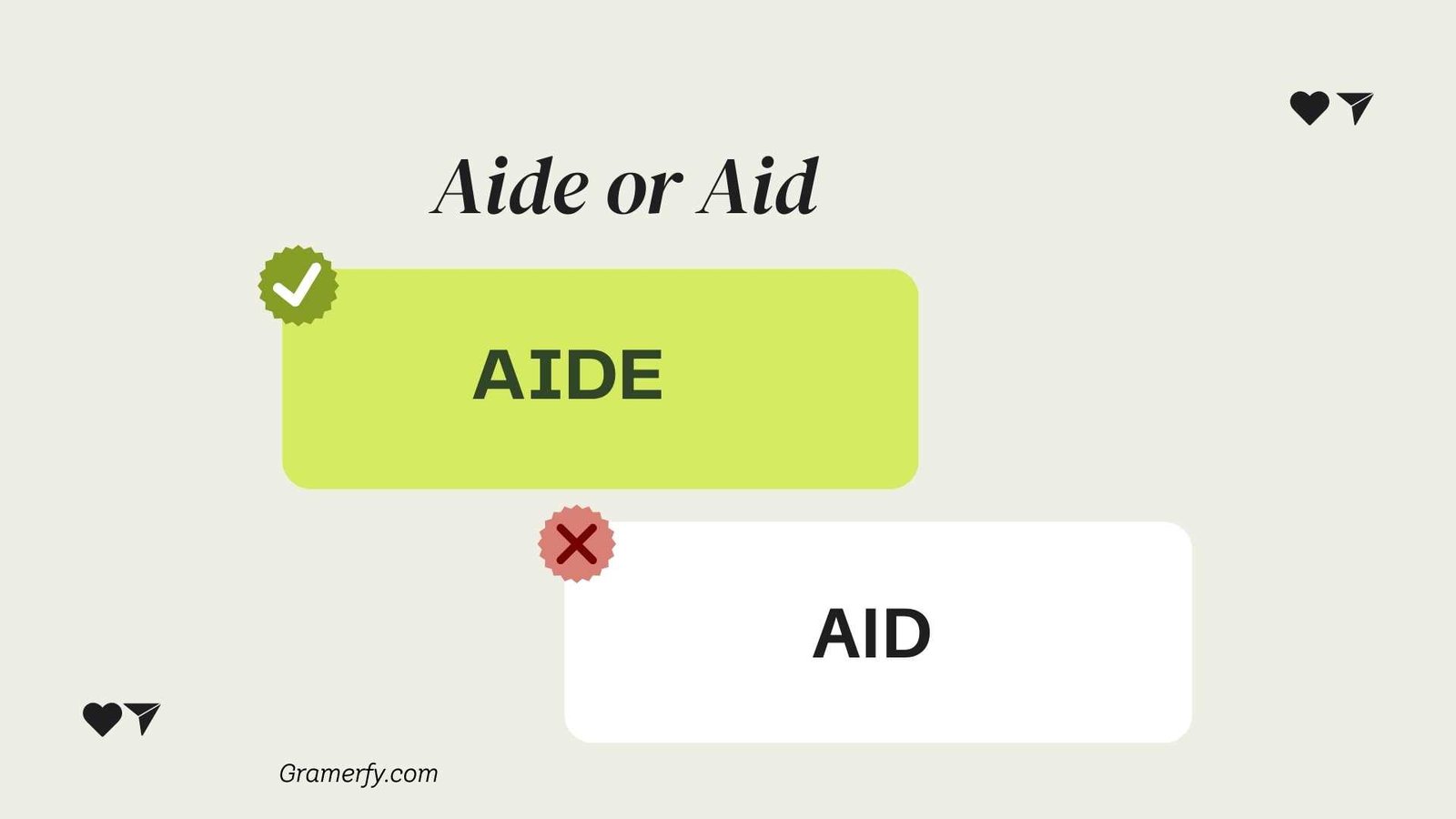 Aide or Aid