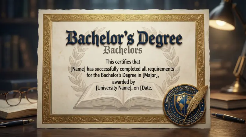 Bachelor’s Degree or Bachelors Degree