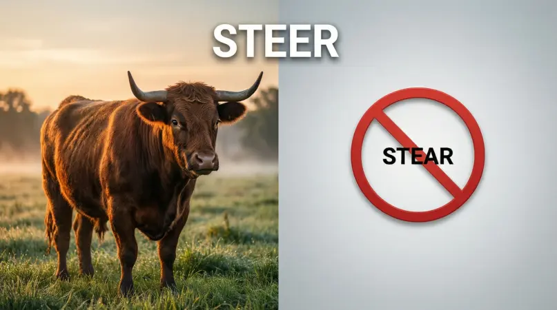 Steer or Stear