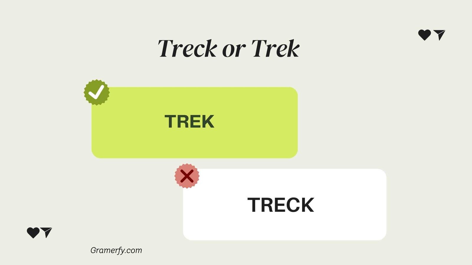 Treck or Trek