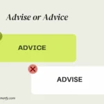 Advise or Advice 