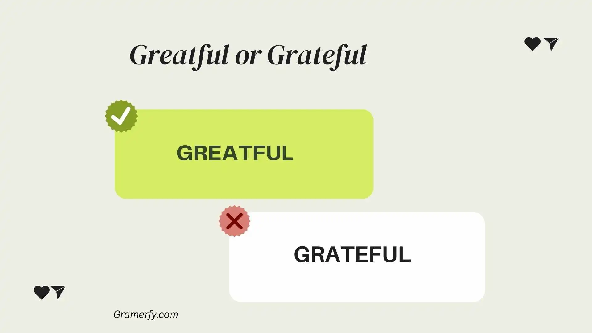 Greatful or Grateful 