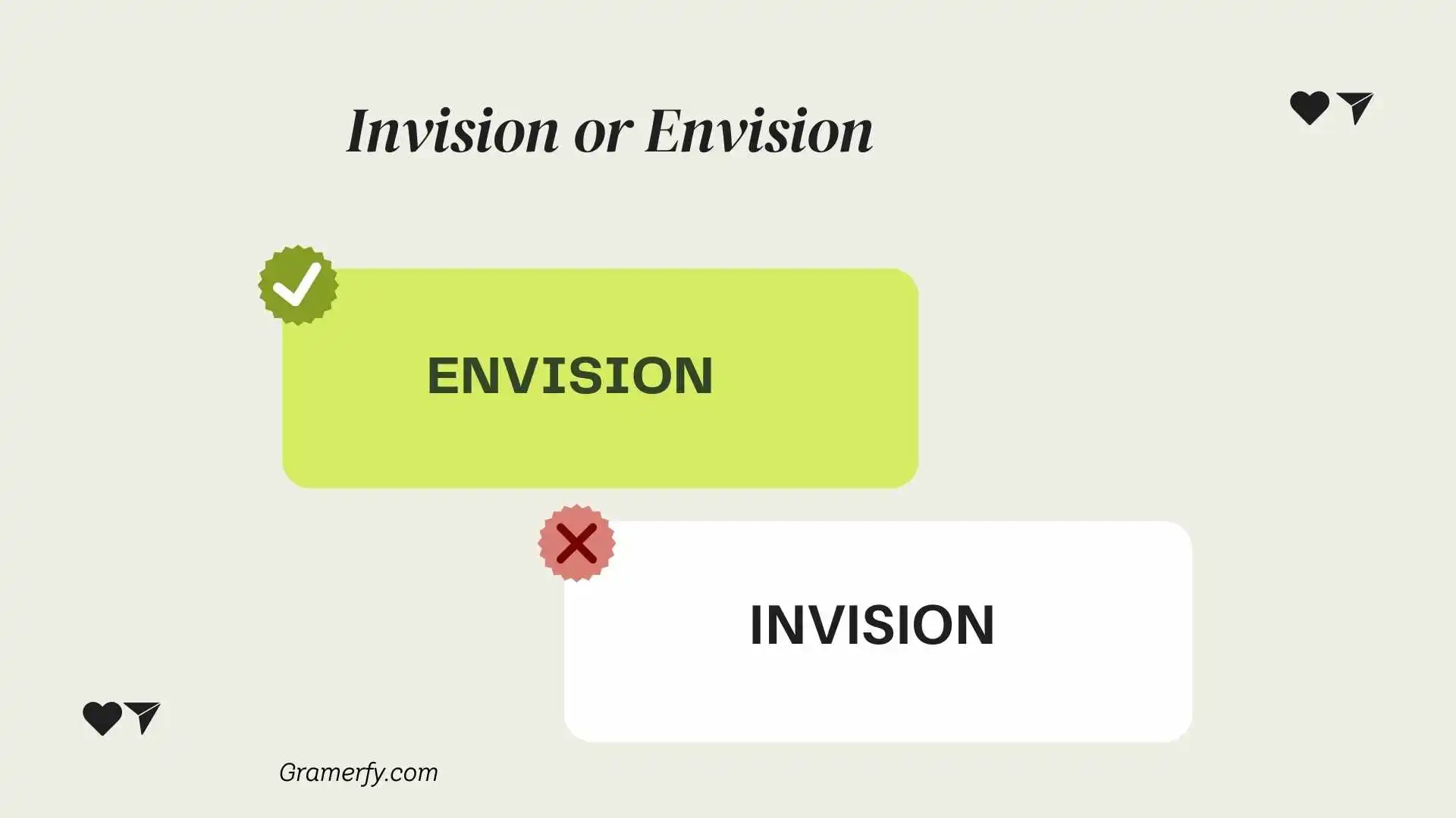 Invision or Envision 