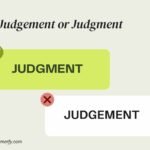Judgement or Judgment
